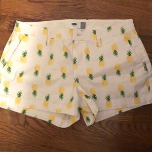 Old Navy Pineapple Shorts